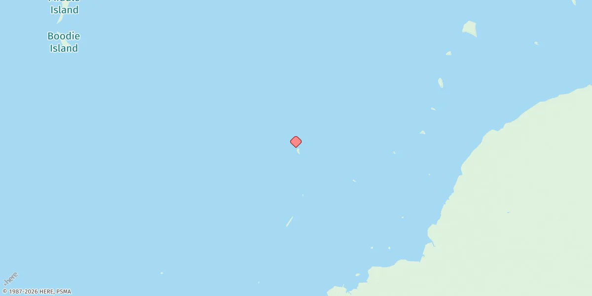 Map preview for North Sandy Island