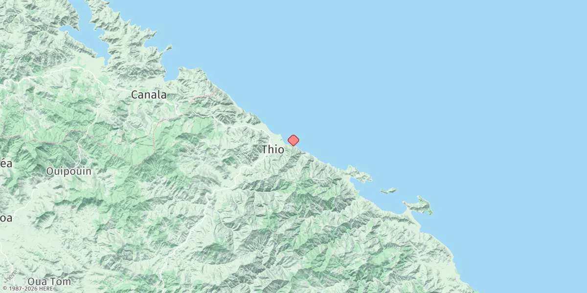 Map preview for Thio