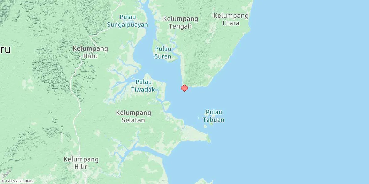 Map preview for Teluk Klumpang
