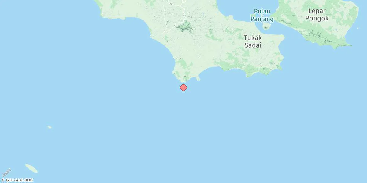 Map preview for Pulau Dapur