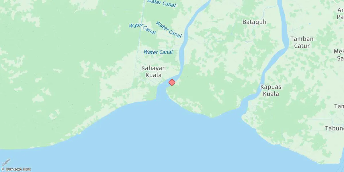 Map preview for Tanjung Damaran