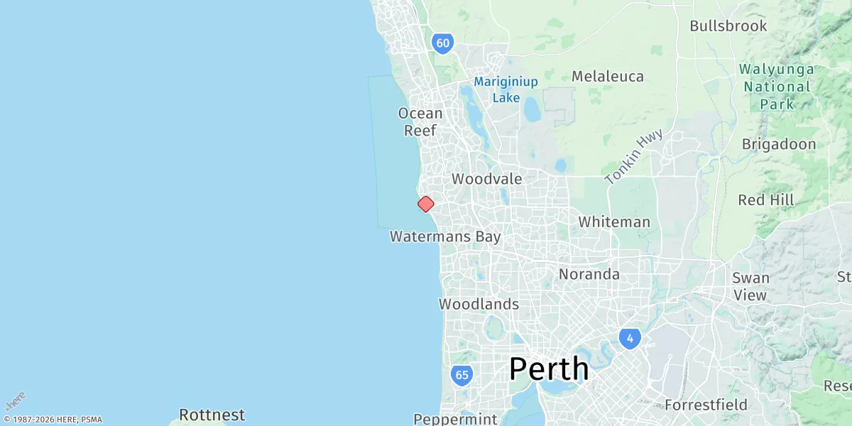 Map preview for Hillarys