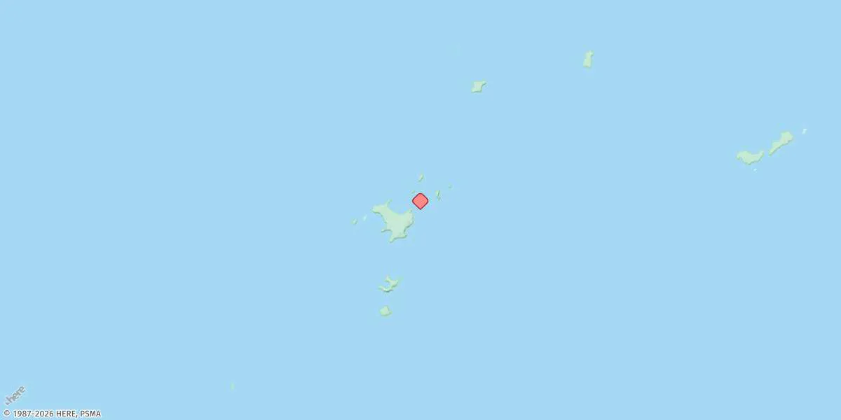 Map preview for St Francis Island