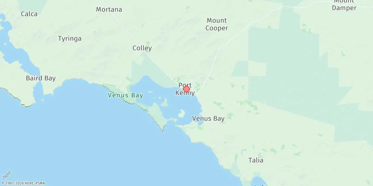 Map preview for Port Kenny