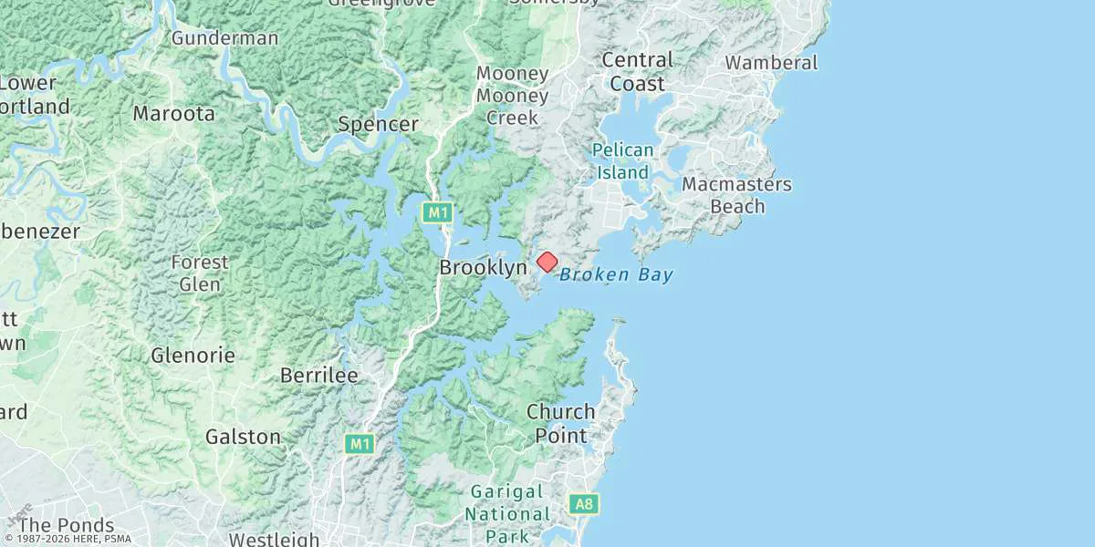 Map preview for Patonga