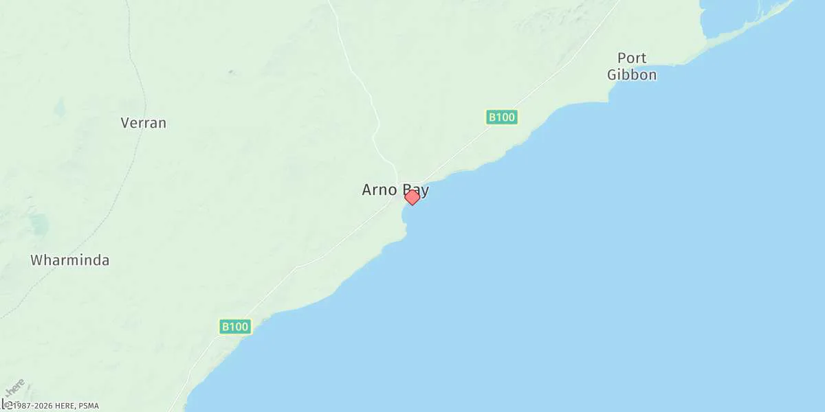 Map preview for Arno Bay