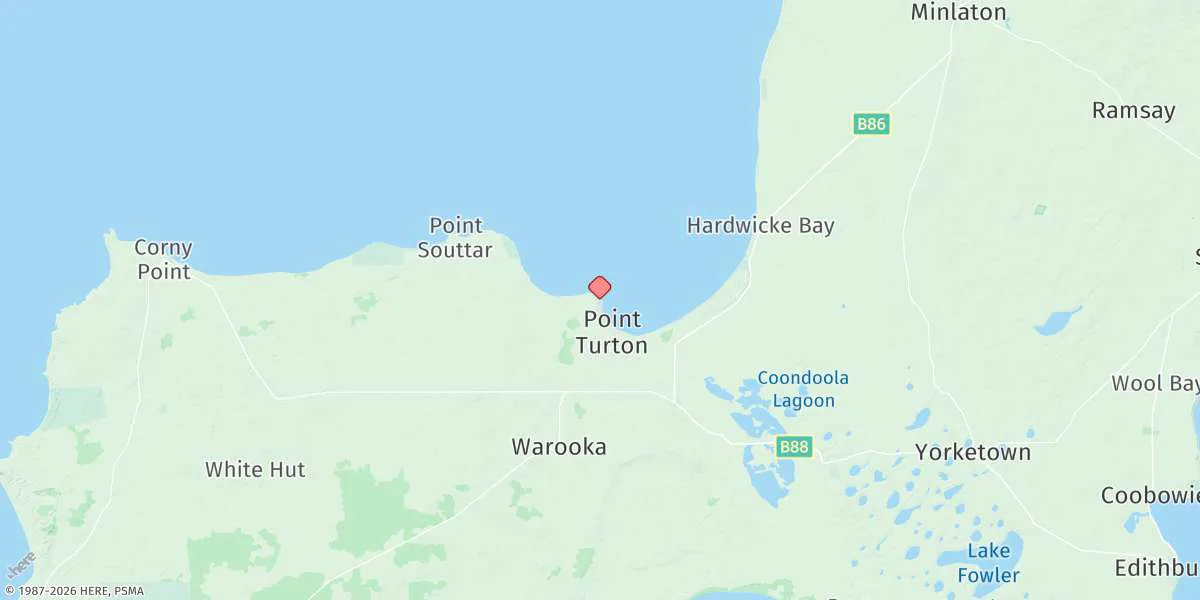 Map preview for Point Turton