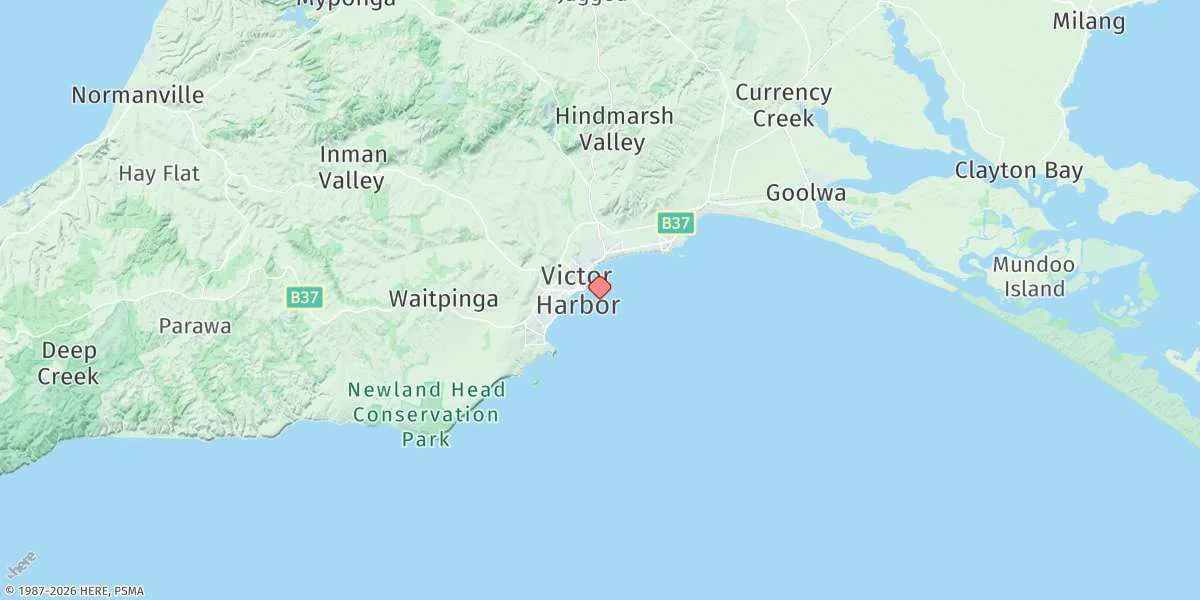 Map preview for Victor Harbor