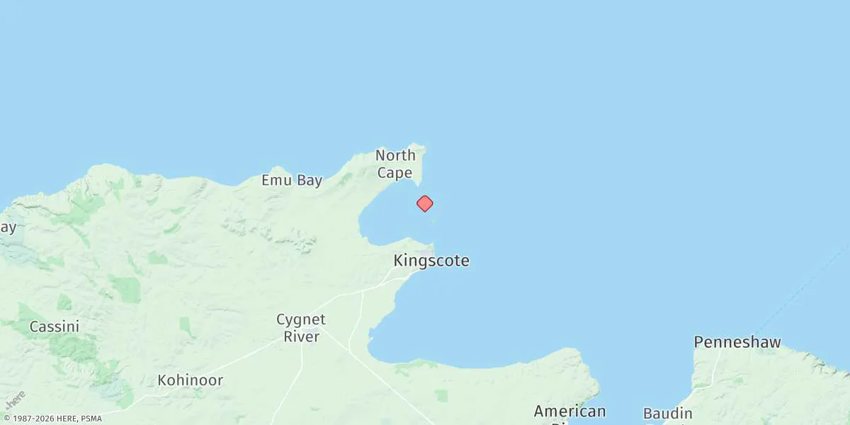 Map preview for Kingscote