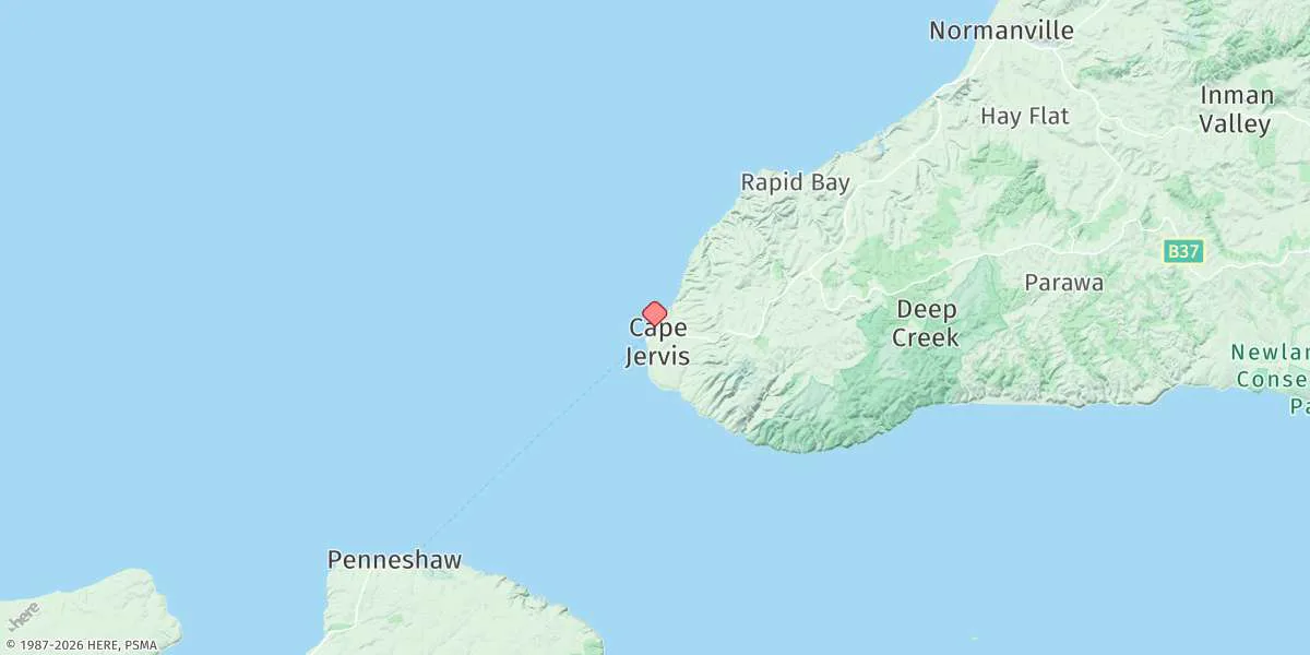 Map preview for Cape Jervis