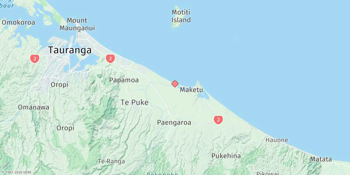 Map preview for Kaituna River