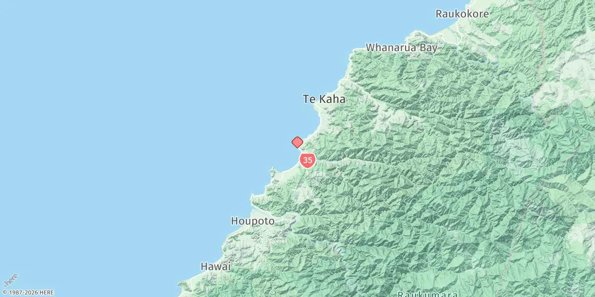 Map preview for Omaio Bay - Motunui Island