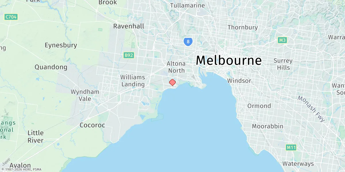 Map preview for Altona
