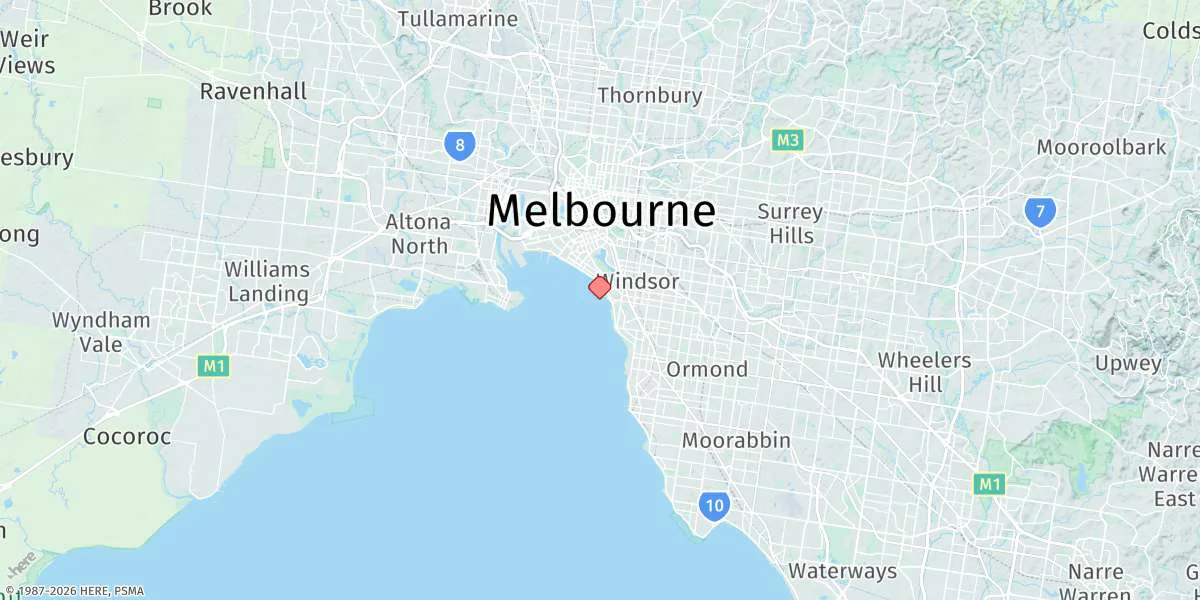 Map preview for St Kilda