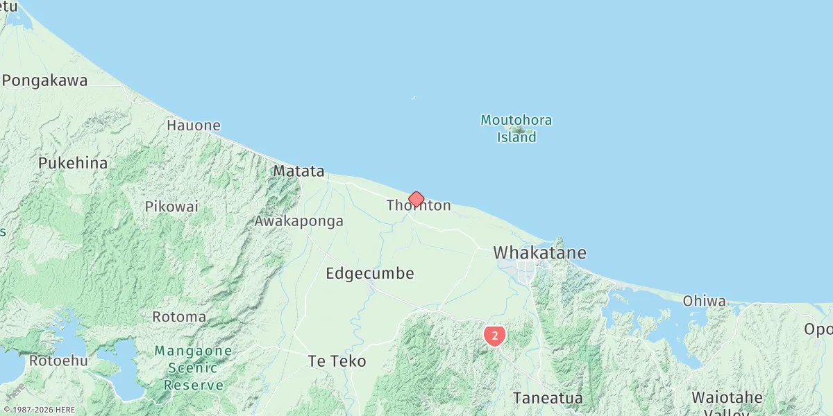 Map preview for Rangitaiki River