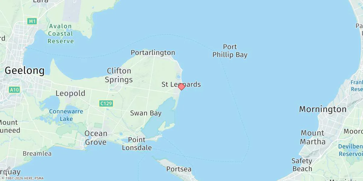Map preview for St Leonards