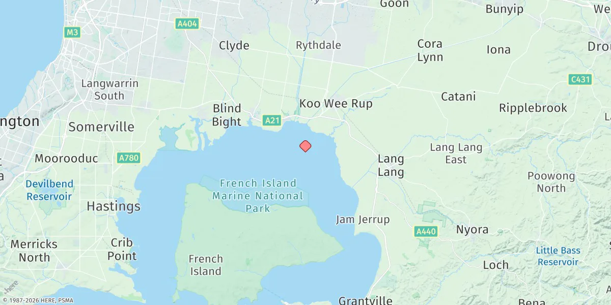 Map preview for Bouchier Channel