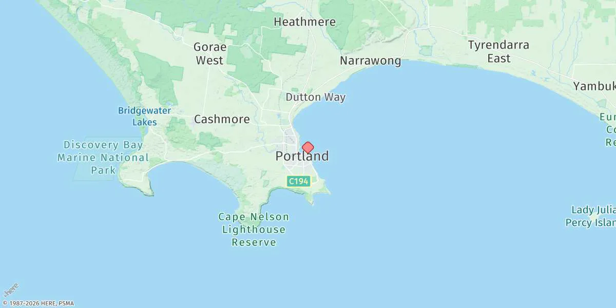Map preview for Portland