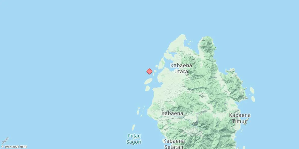 Map preview for Pulau Baleara