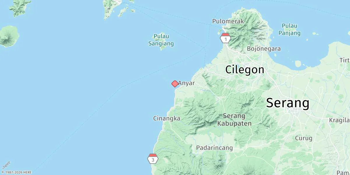 Map preview for Tanjung Cikoneng