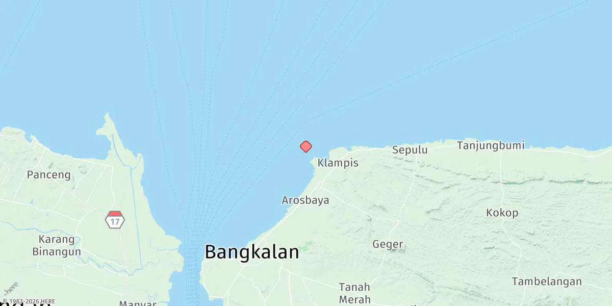 Map preview for Tanjung Modung