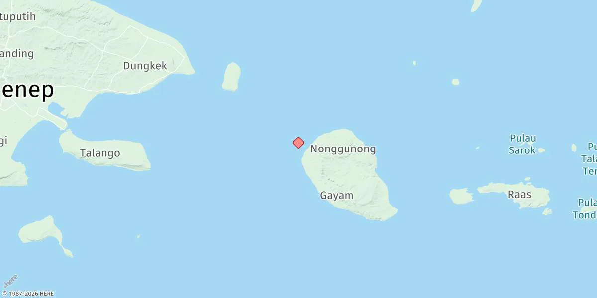 Map preview for Pulau Sapudi