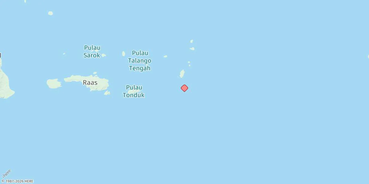 Map preview for Pulau Goagoa