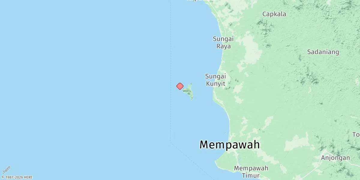 Map preview for Pulau Temaju