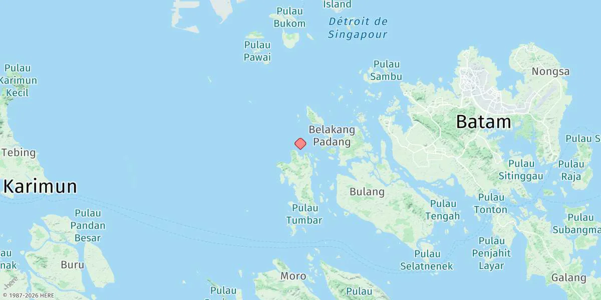 Map preview for Pulau Kepalajerih