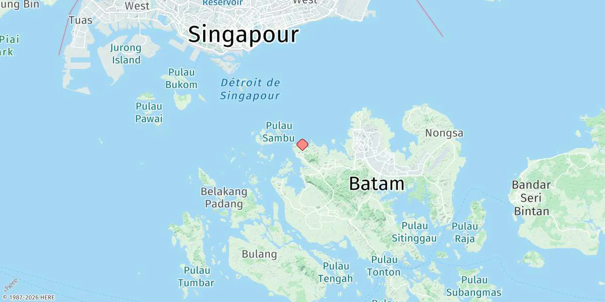 Map preview for Sekupang
