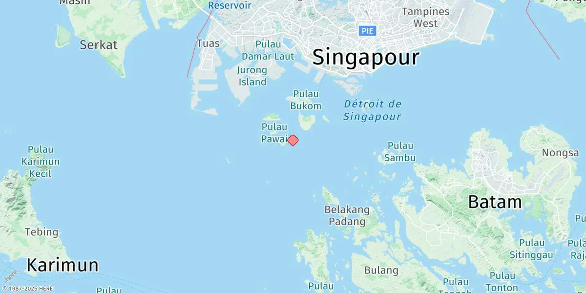 Map preview for Raffles Lighthouse
