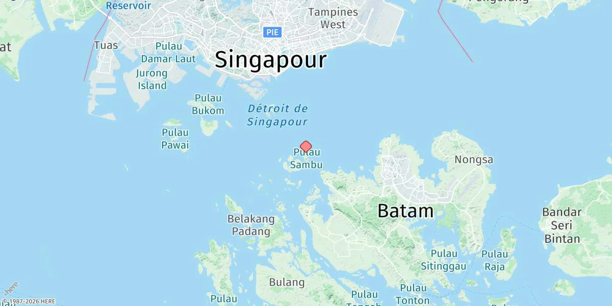 Map preview for Pulau Sambu