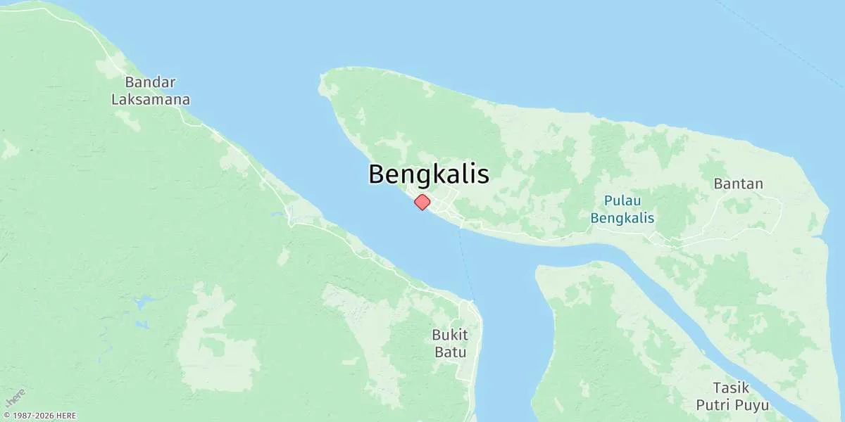 Map preview for Bengkalis