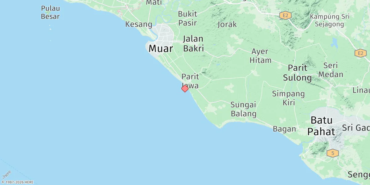 Map preview for Parit Jawa