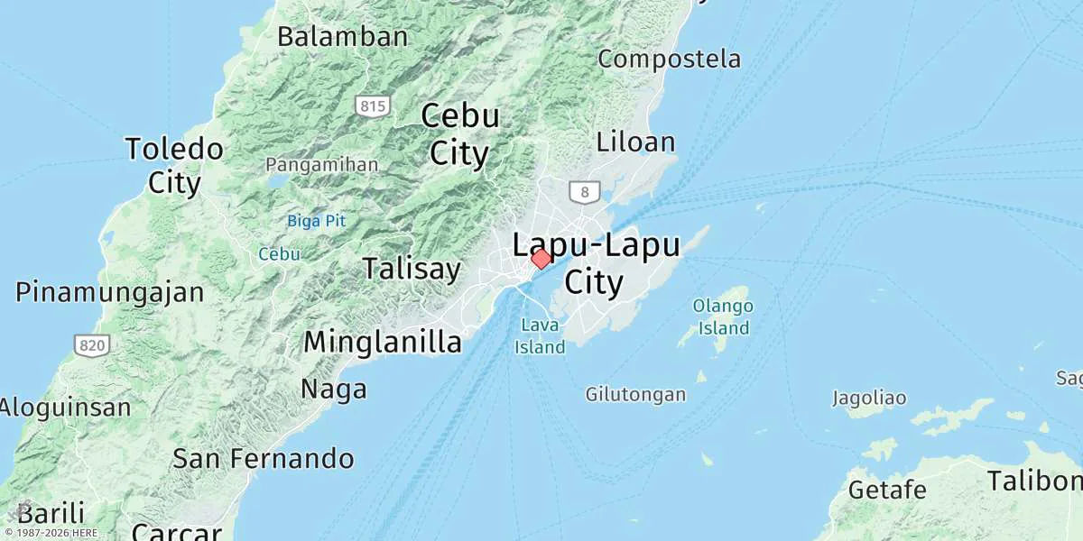 Map preview for Cebu