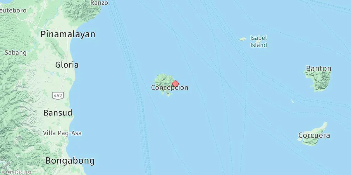 Map preview for Maestre De Campo Island