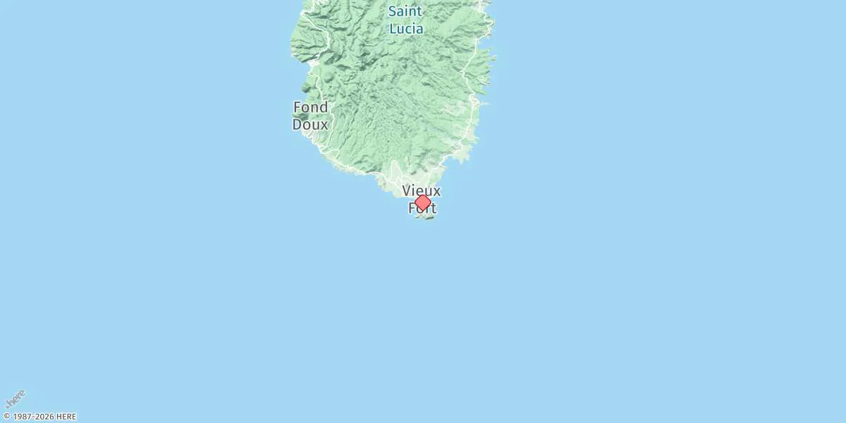 Map preview for Vieuxfort Bay