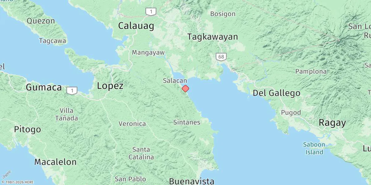 Map preview for Guinayangan