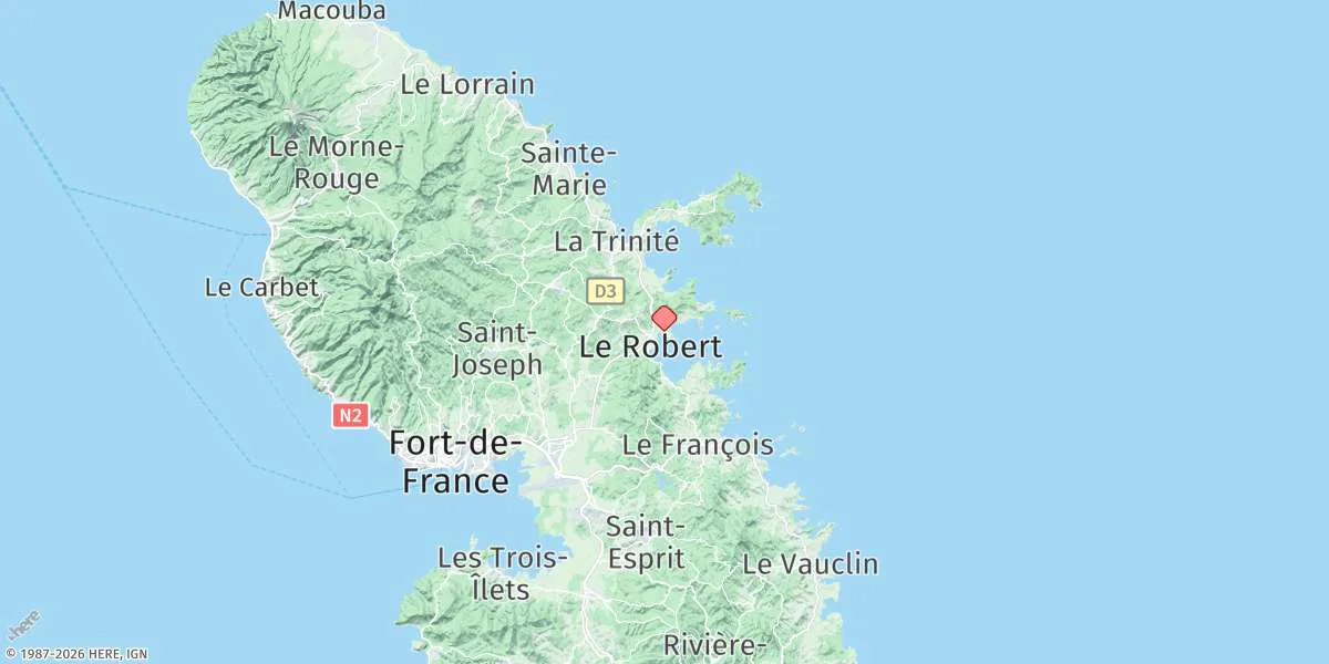 Map preview for Le Robert