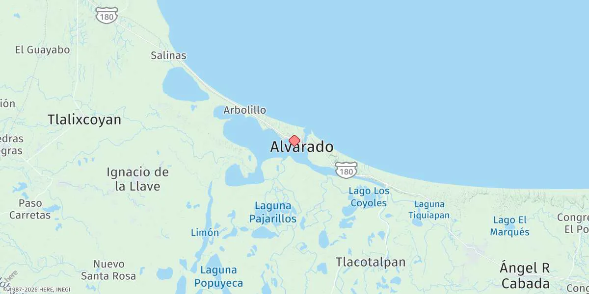 Map preview for Alvarado