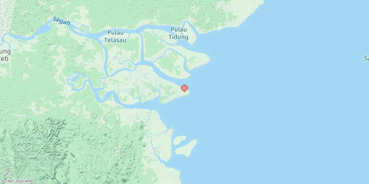 Map preview for Tanjung Birai
