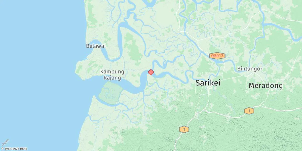 Map preview for Tanjung Manis