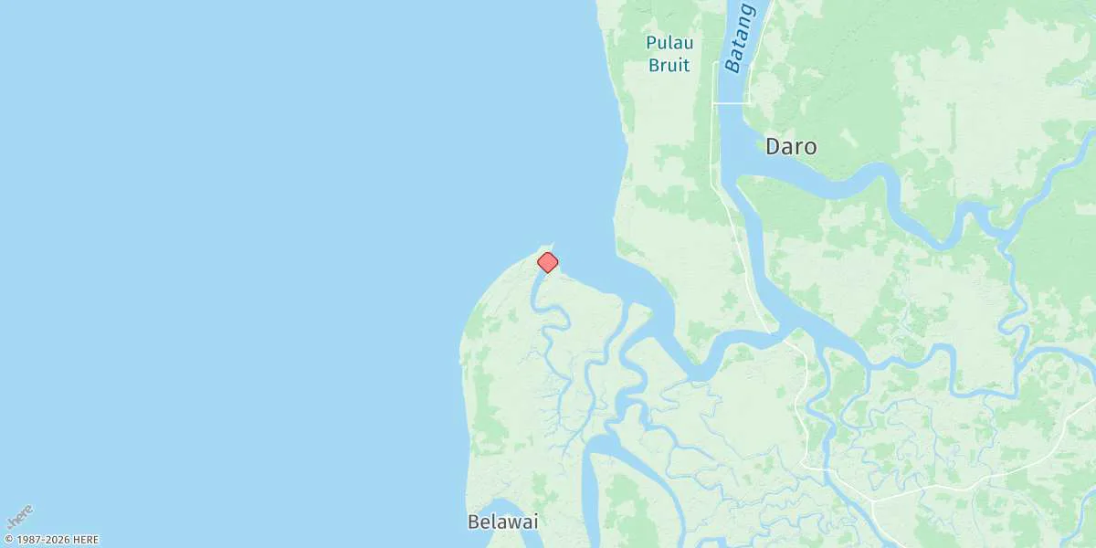 Map preview for Kuala Paloh