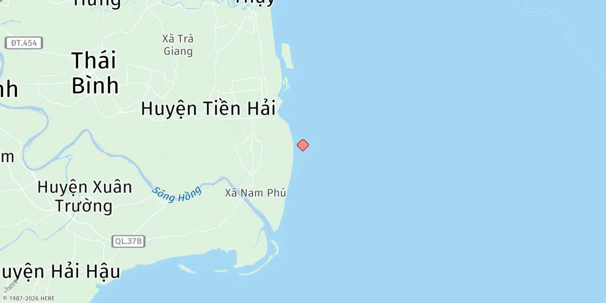 Map preview for Cua Ba Lat