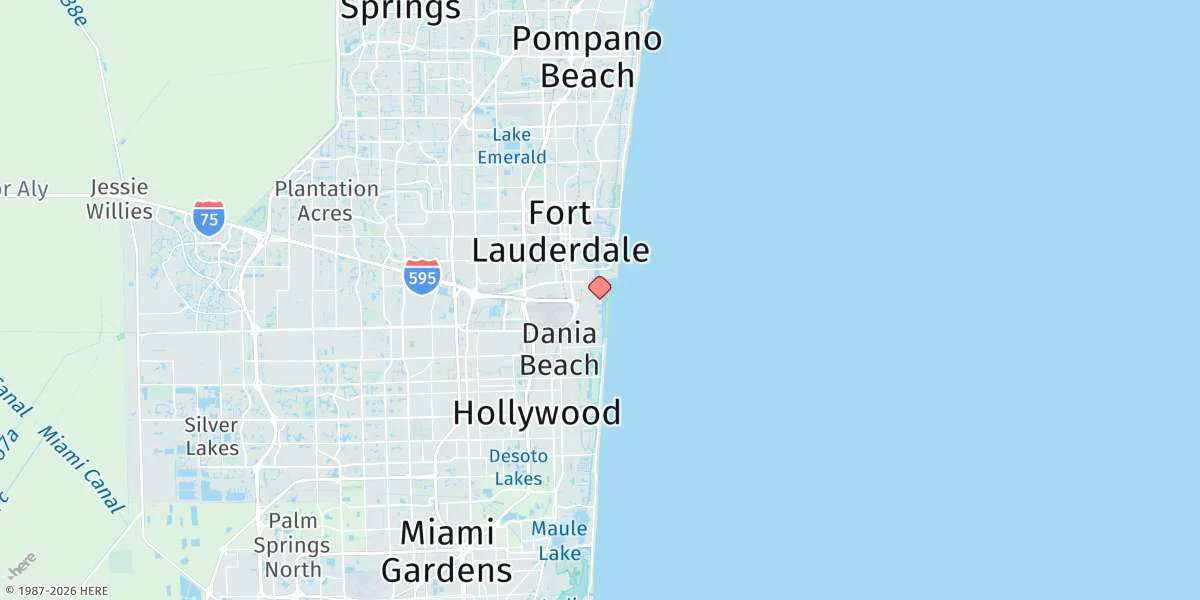 Map preview for South Port Everglades, Icww