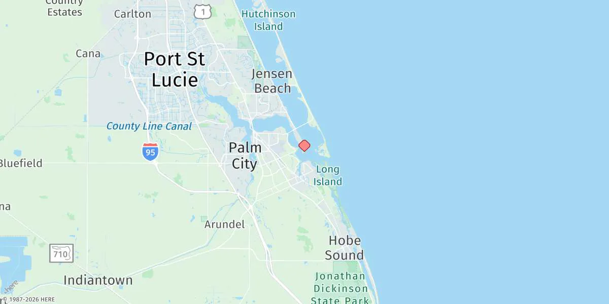 Map preview for Sewall Point