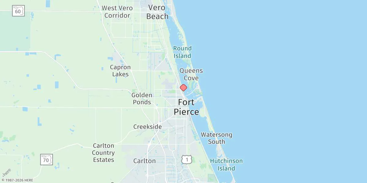 Map preview for St. Lucie