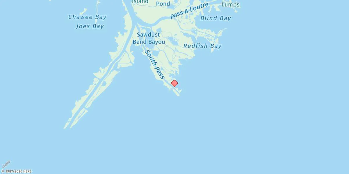 Map preview for Port Eads, South Pass