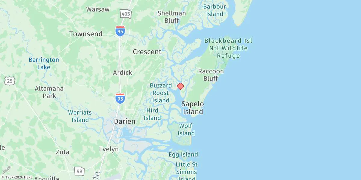 Map preview for Old Tea Kettle Creek (Daymark 173)