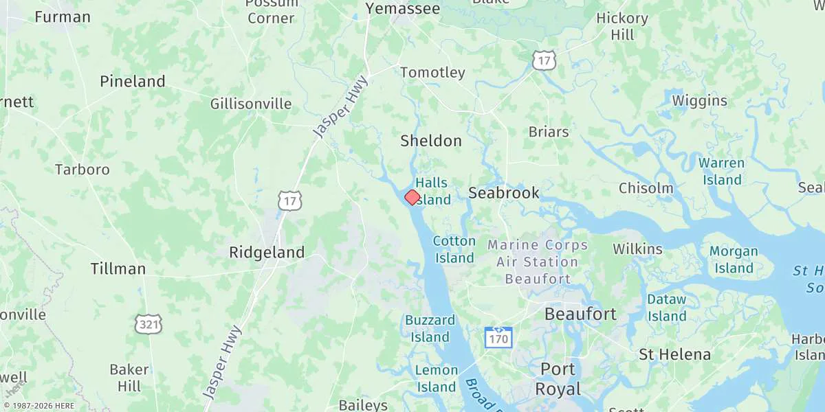 Map preview for Rr. Bridge, Hall Island